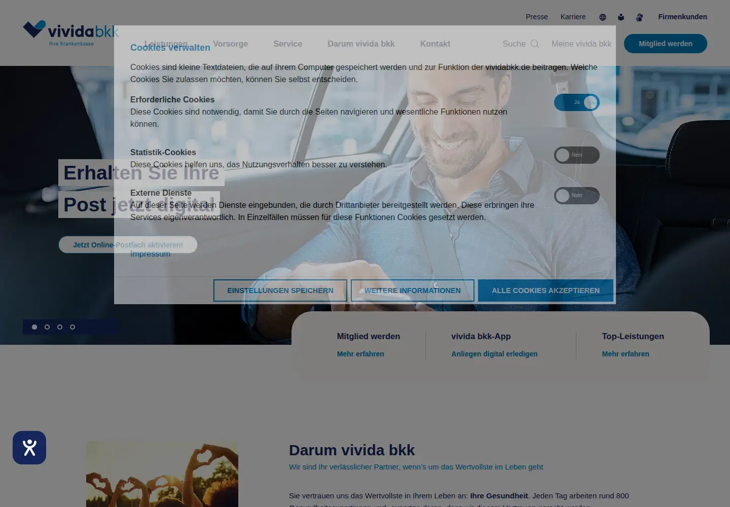 Screenshot of vividabkk.de