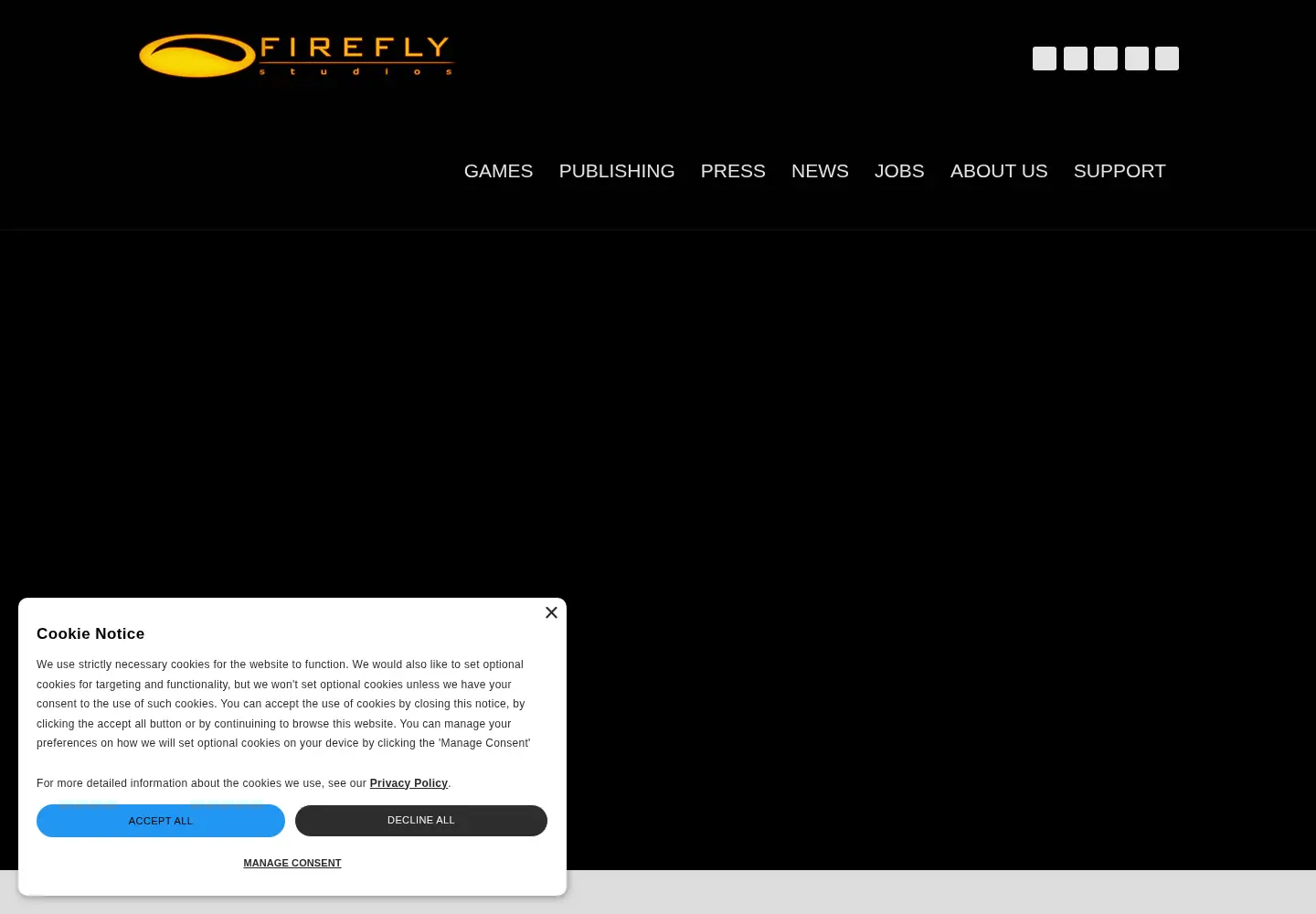 Screenshot of fireflyworlds.com