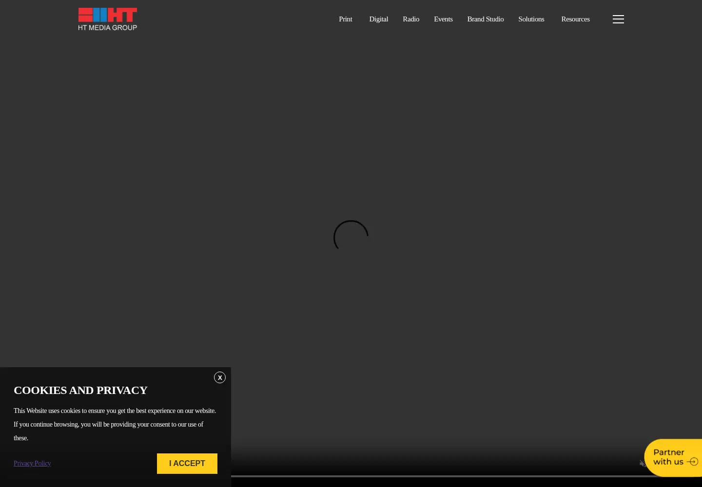 Screenshot of htmedia.in