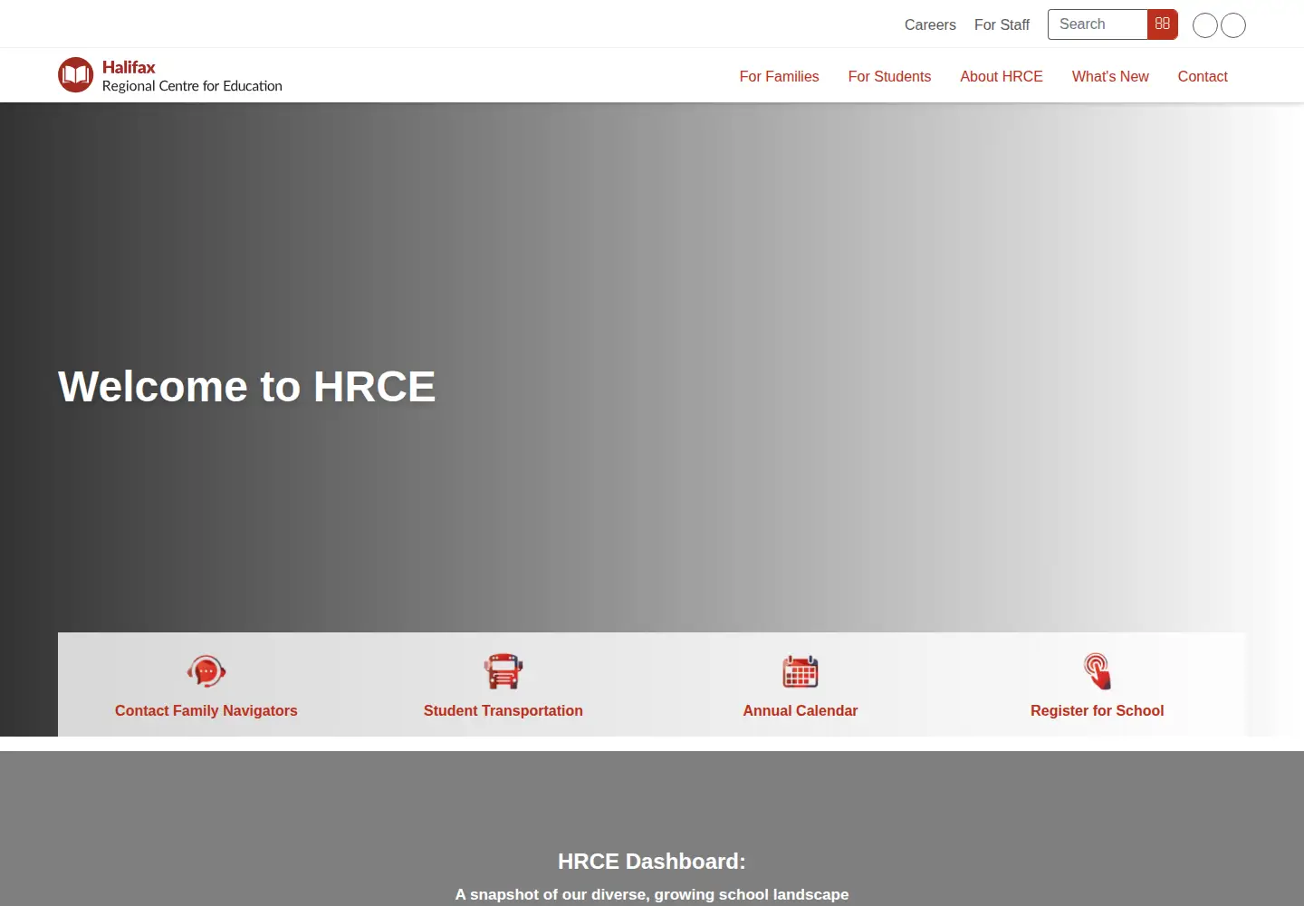 Screenshot of hrce.ca