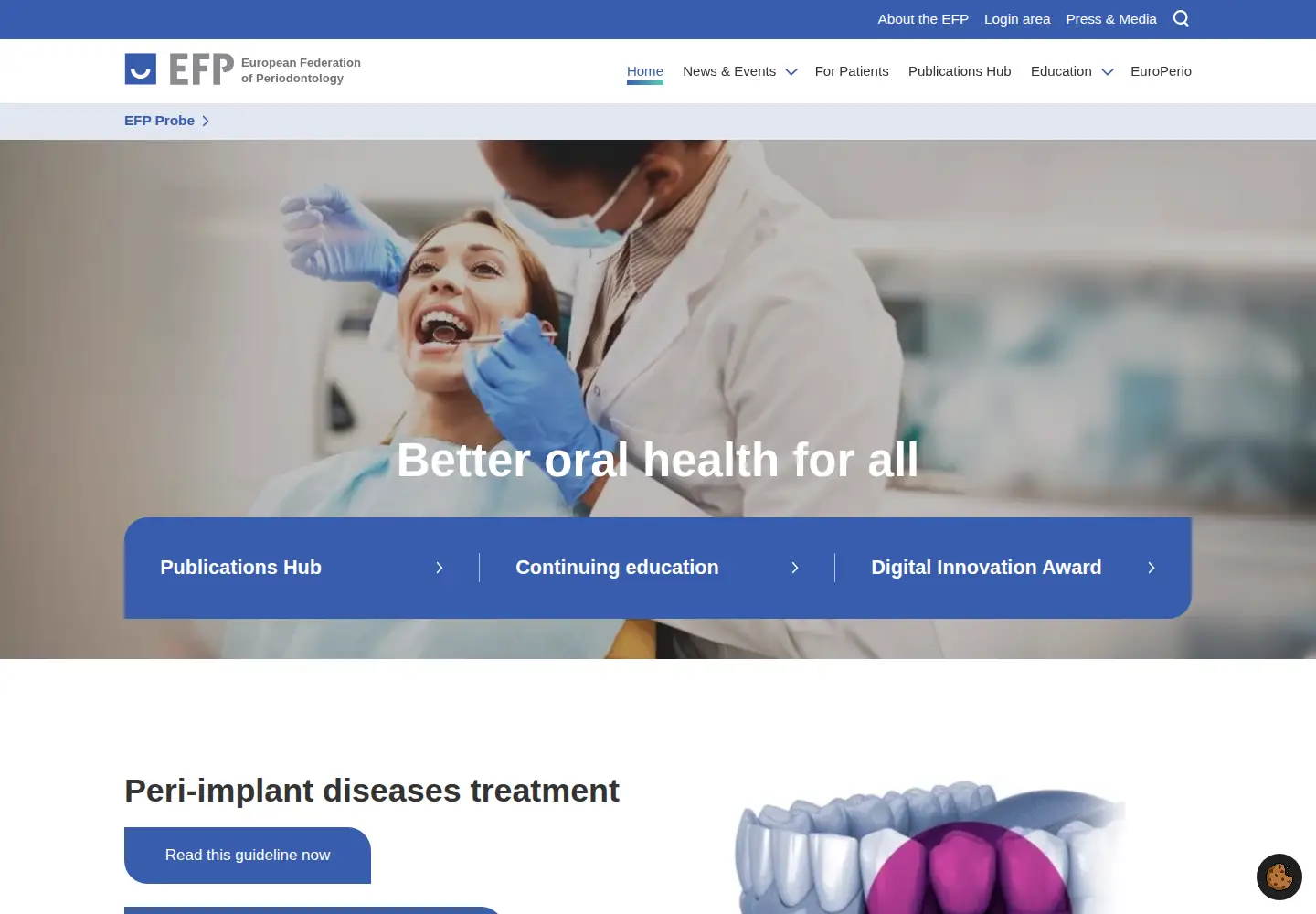 Screenshot of efp.org