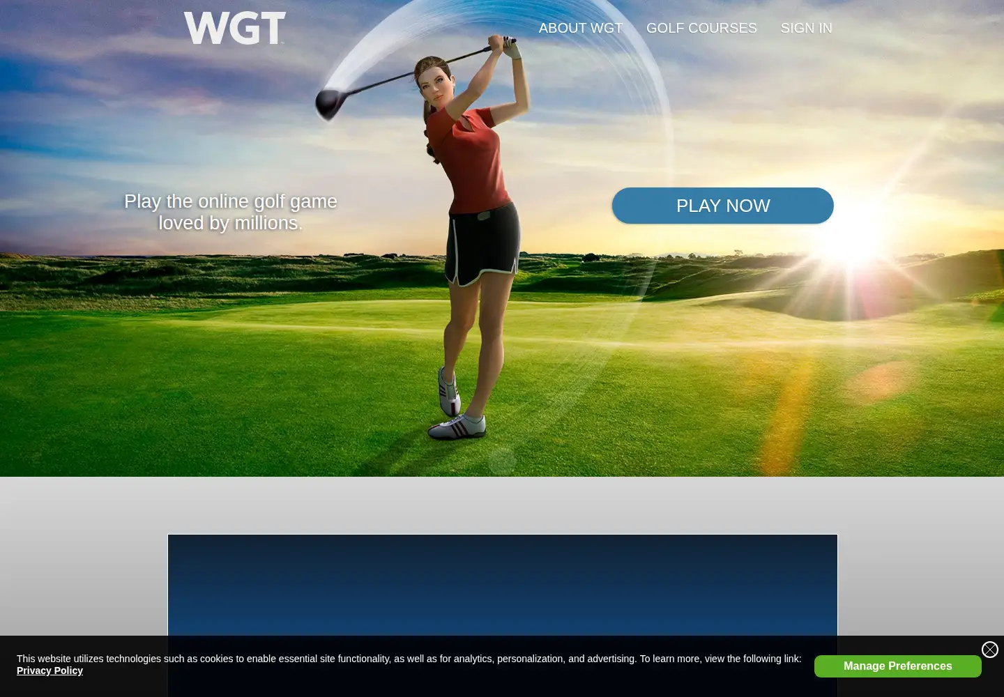 Screenshot of wgt.com