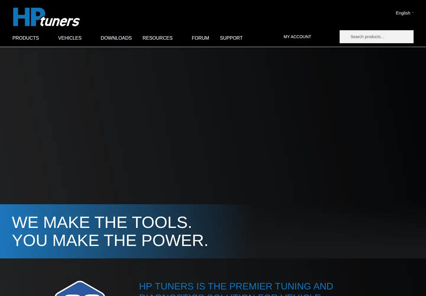 Screenshot of hptuners.com
