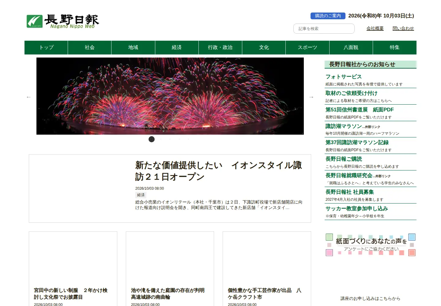 Screenshot of nagano-np.co.jp