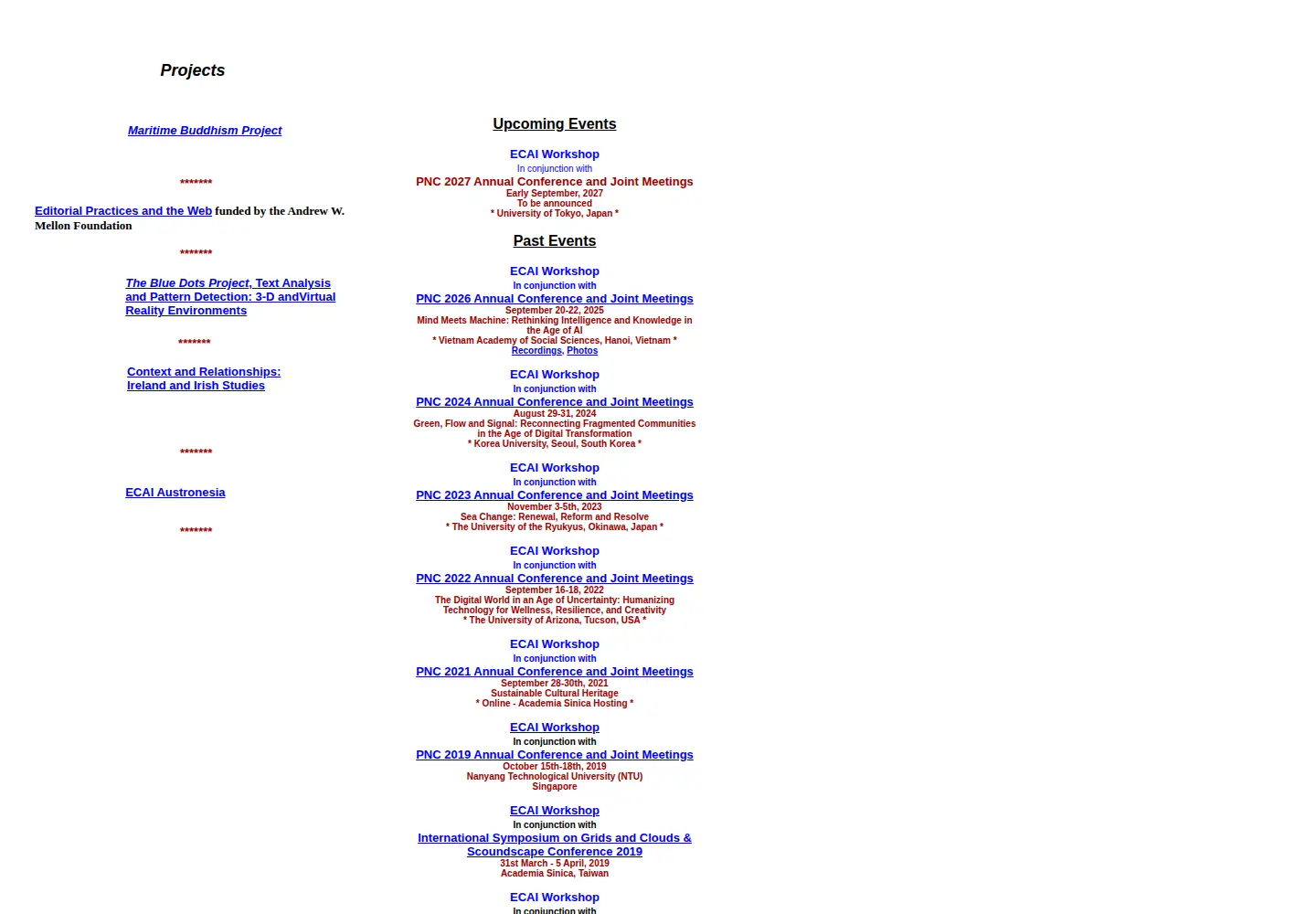 Screenshot of ecai.org