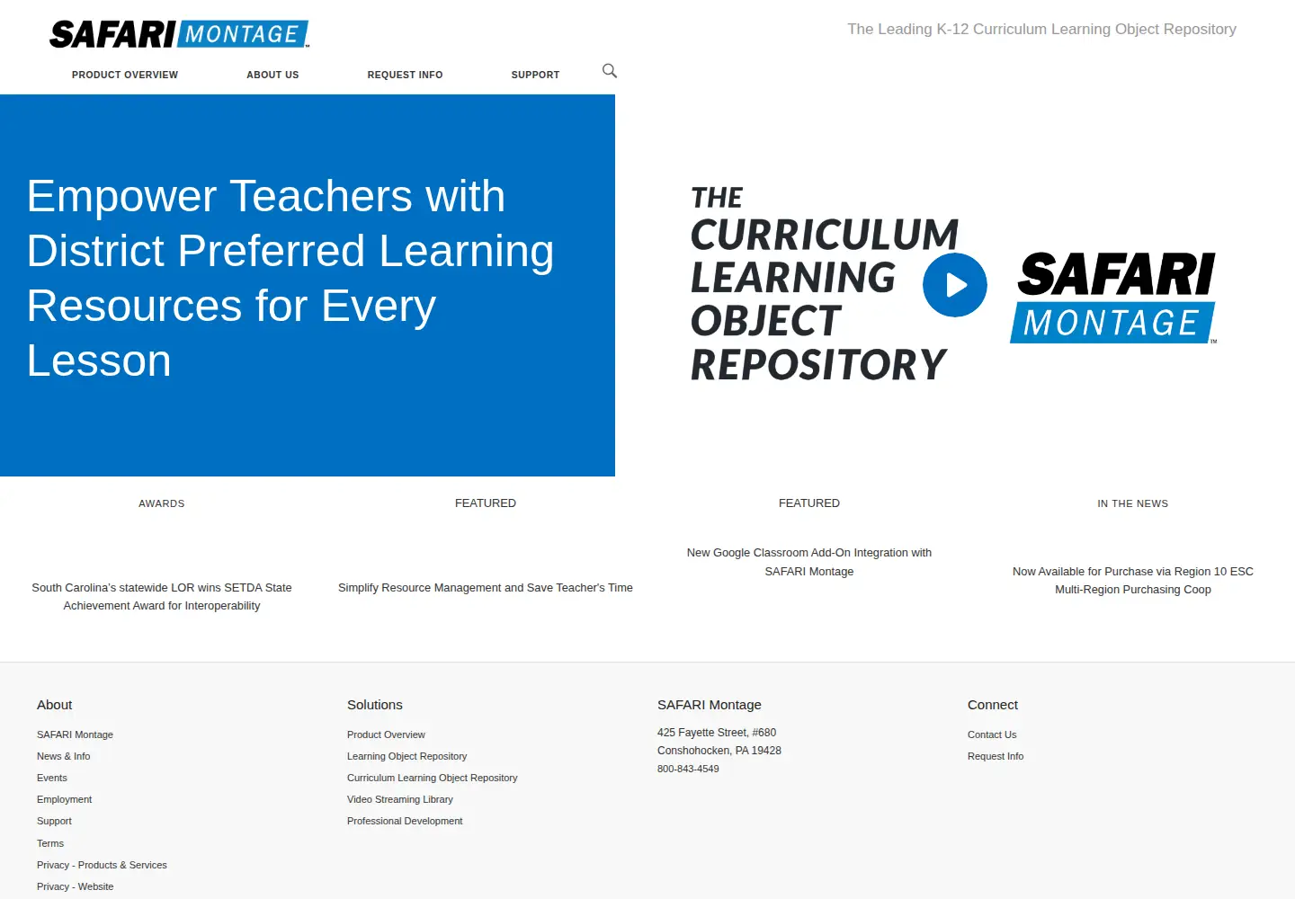 Screenshot of safarimontage.com