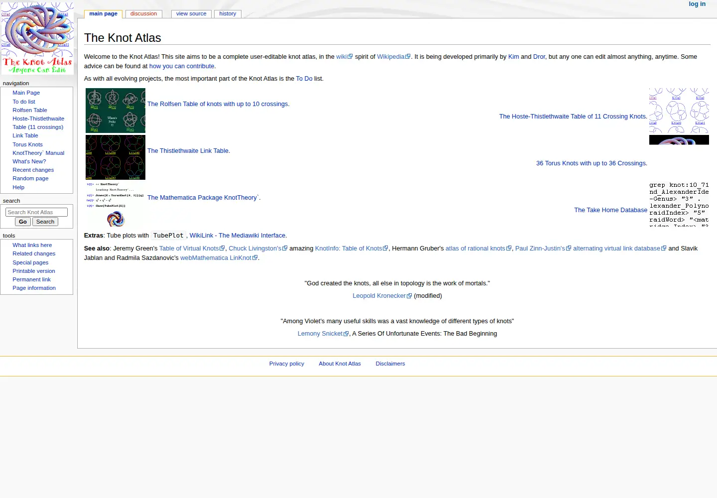 Screenshot of katlas.org
