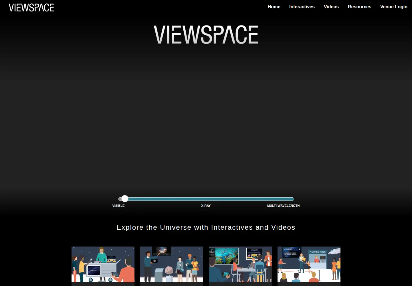 Screenshot of viewspace.org