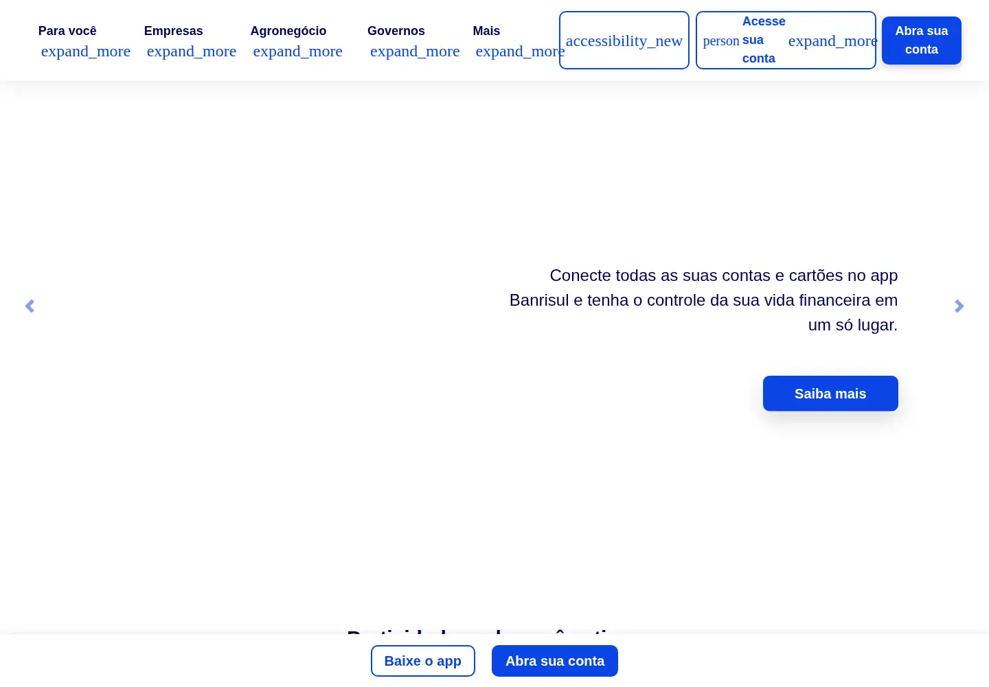 Screenshot of banrisul.com.br