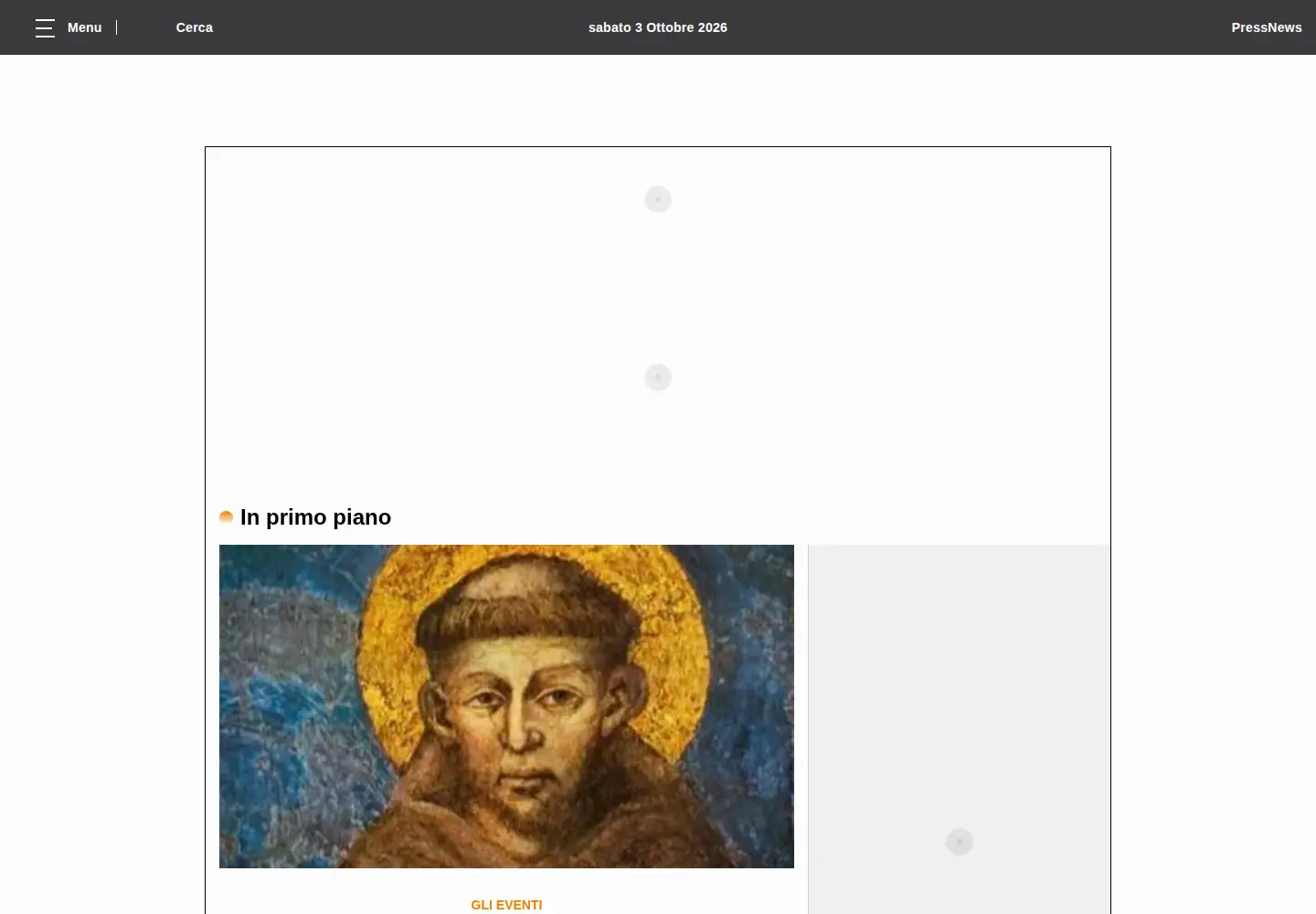 Screenshot of ilfaroonline.it