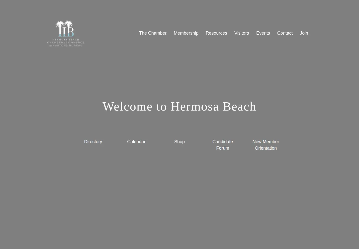 Screenshot of hbchamber.net