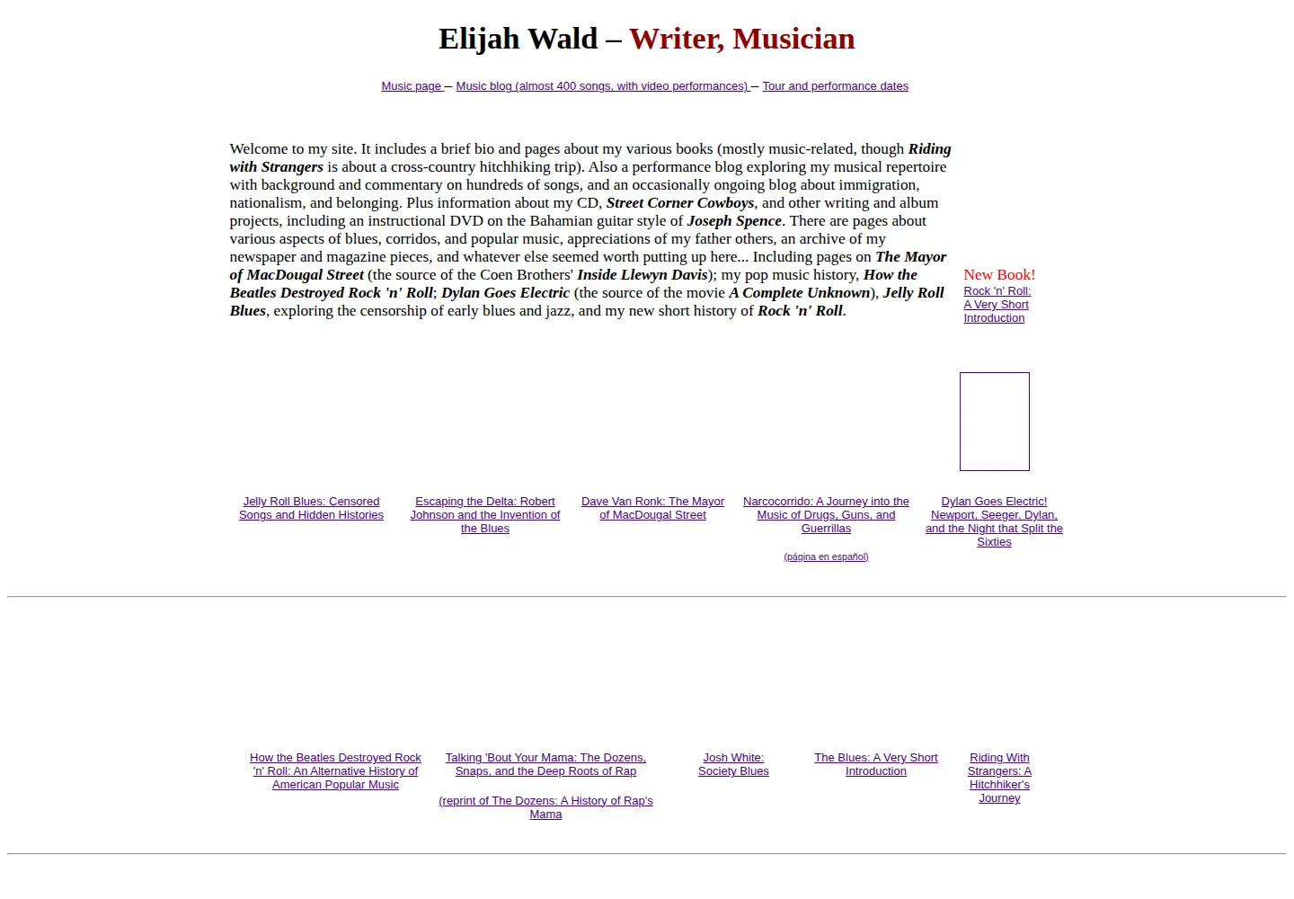 Screenshot of elijahwald.com
