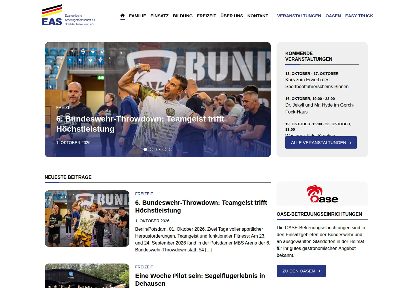 Screenshot of eas-berlin.de