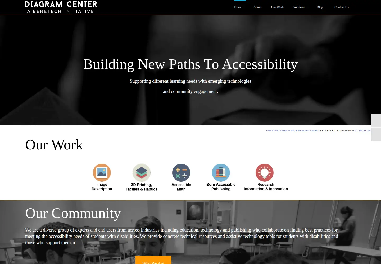 Screenshot of diagramcenter.org