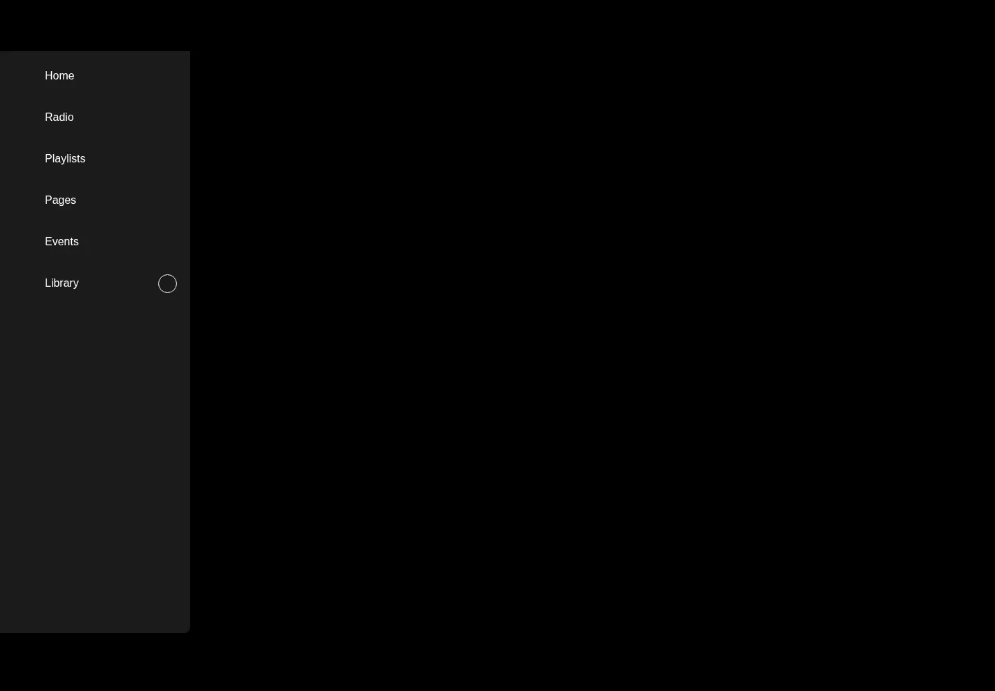 Captured homepage of imusic.am in the current scan