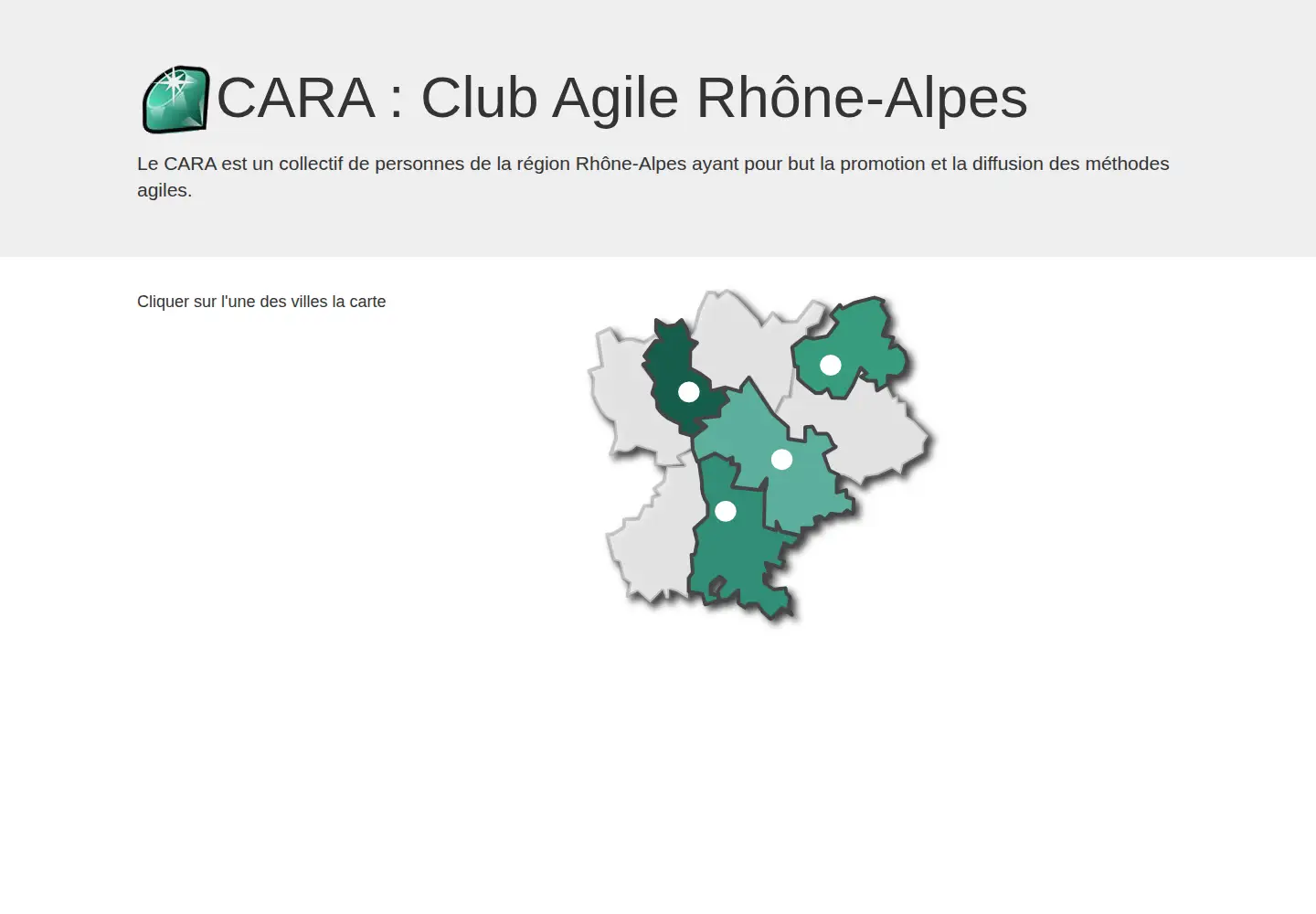Screenshot of clubagilerhonealpes.org