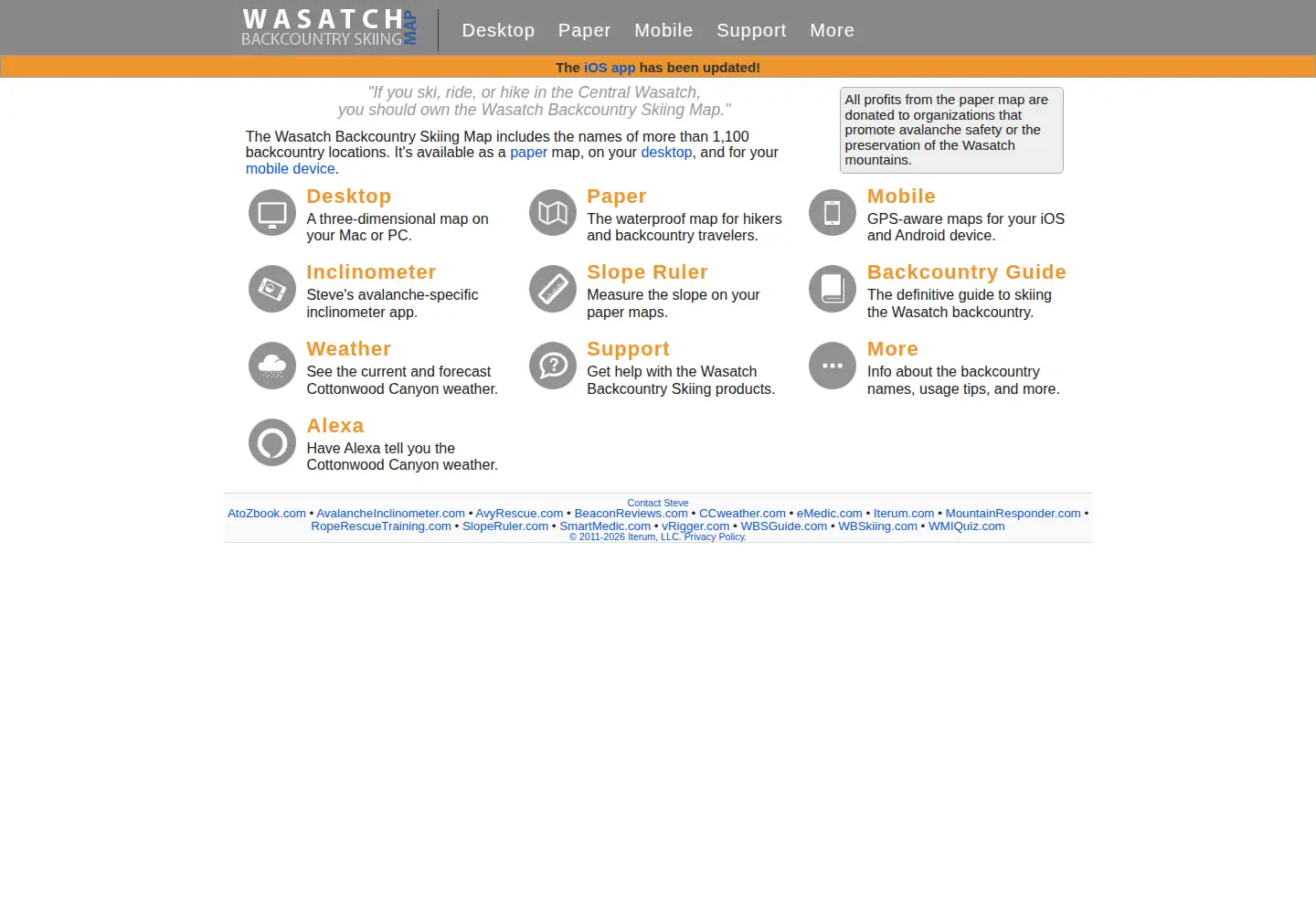 Screenshot of wbskiing.com
