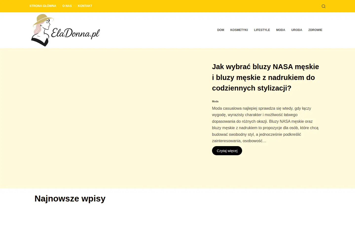 Screenshot of eladonna.pl
