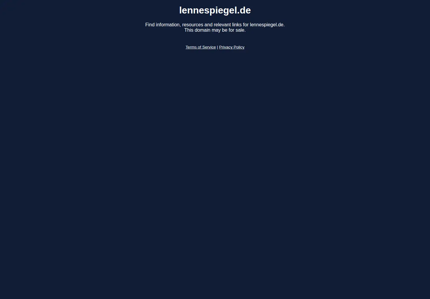 Screenshot of lennespiegel.de