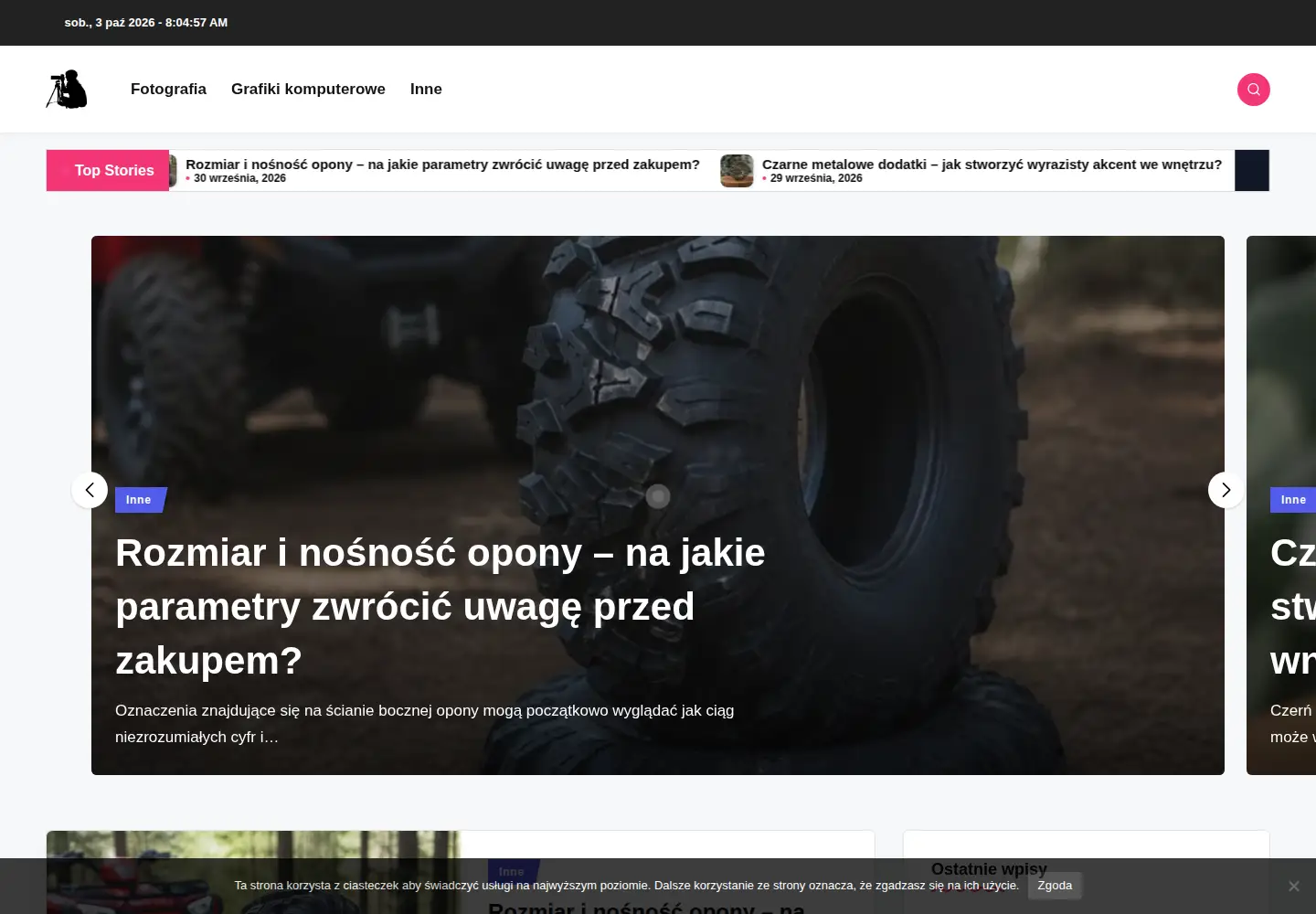 Captured homepage of fotmar.com.pl in the current scan