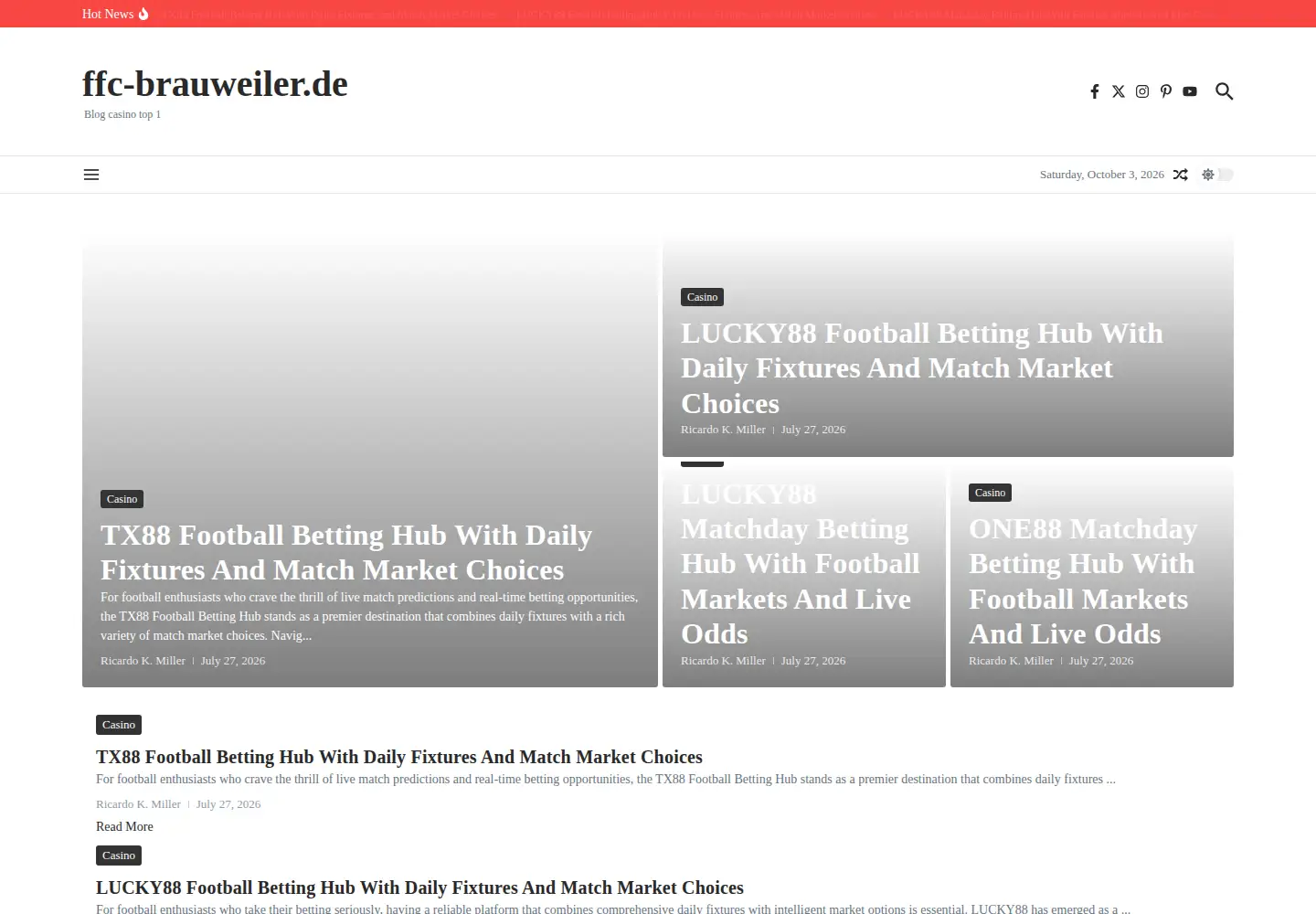 Screenshot of ffc-brauweiler.de