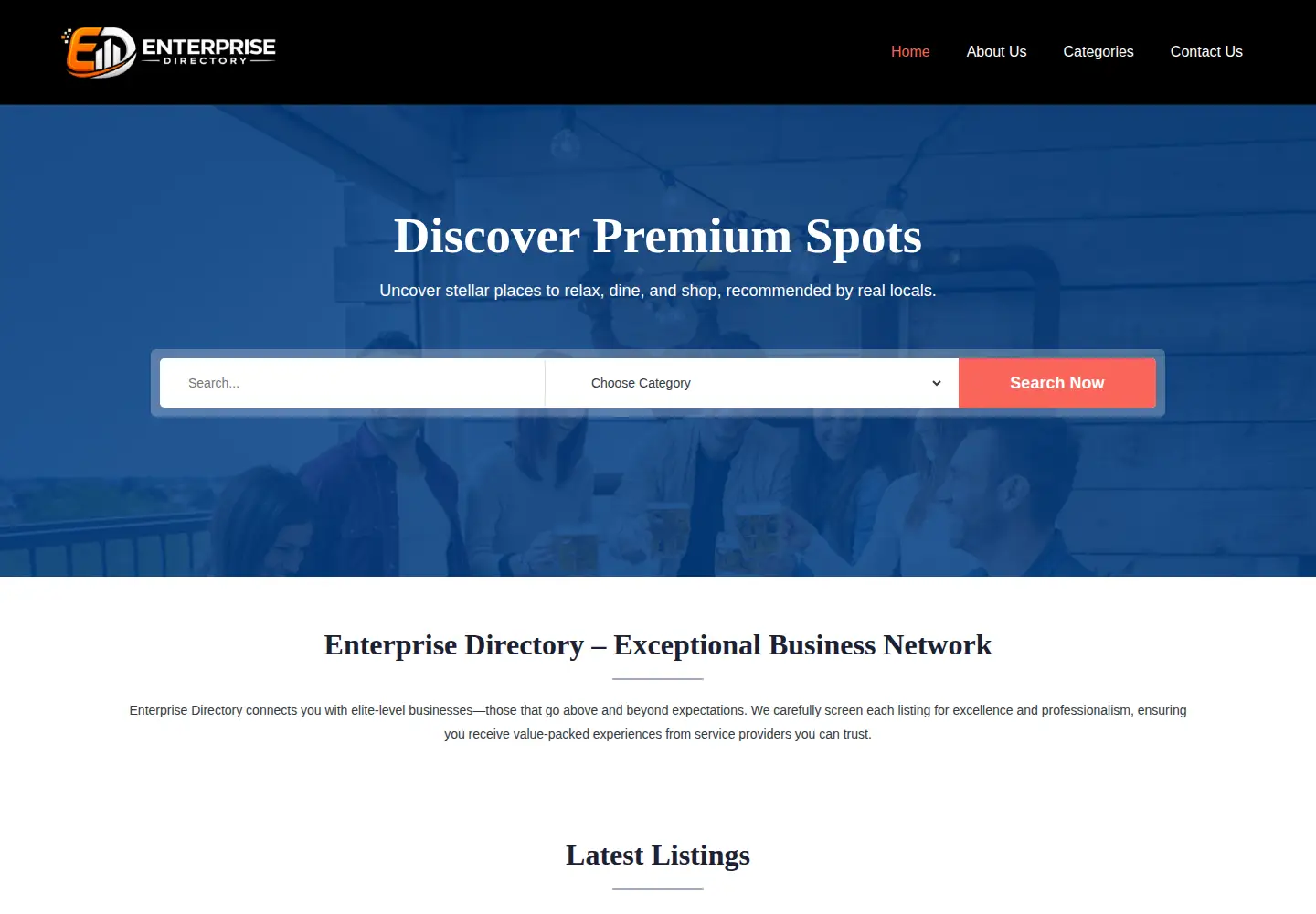 Screenshot of enterprisedirectory.org