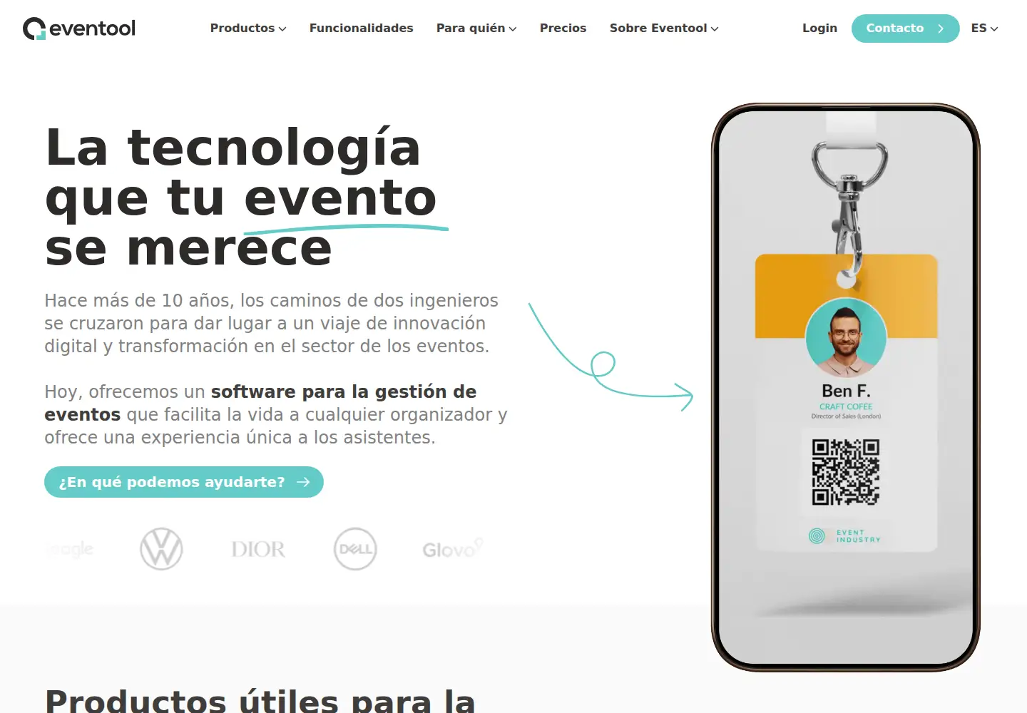 Screenshot of eventool.com