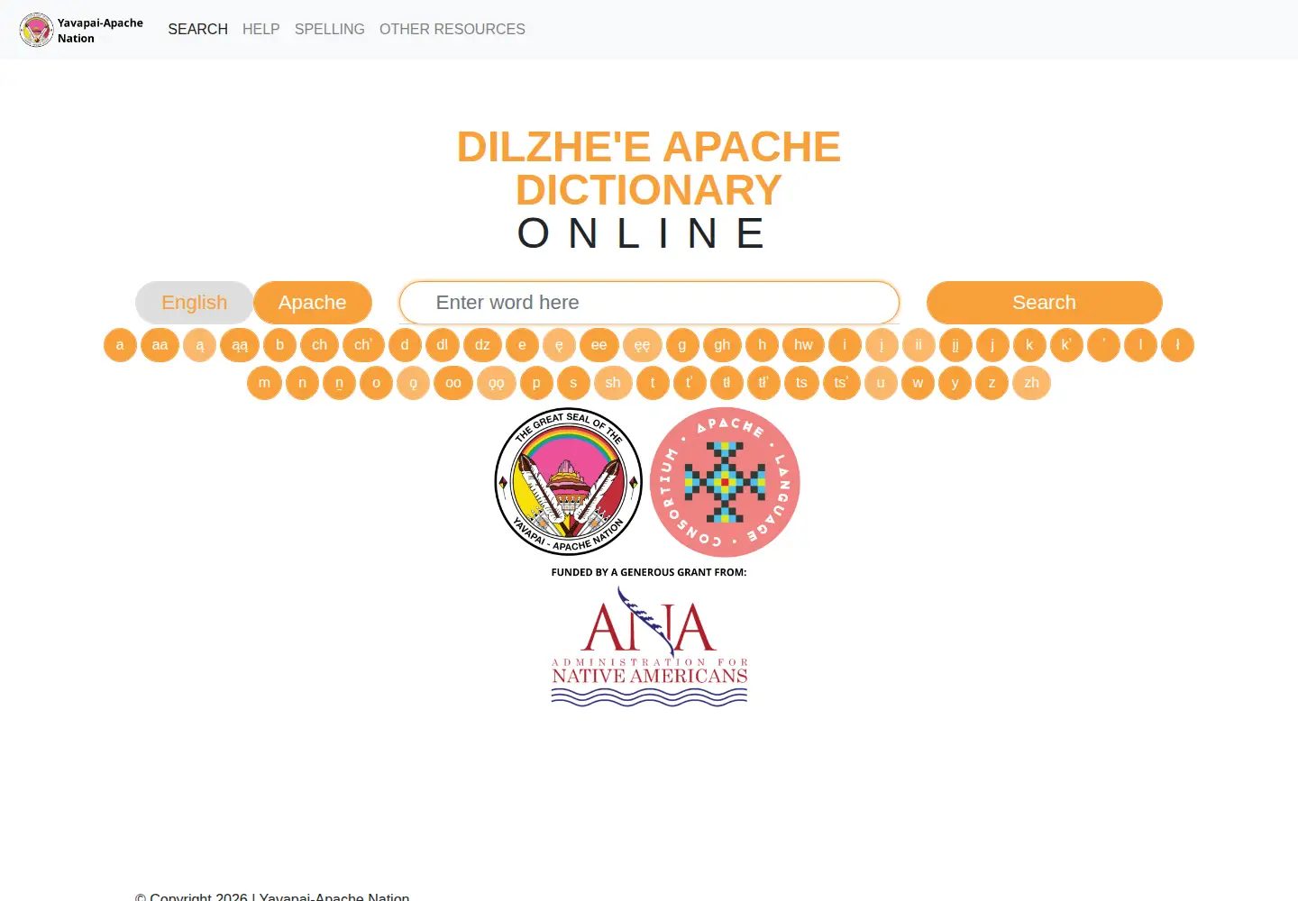 Screenshot of western-apache.org