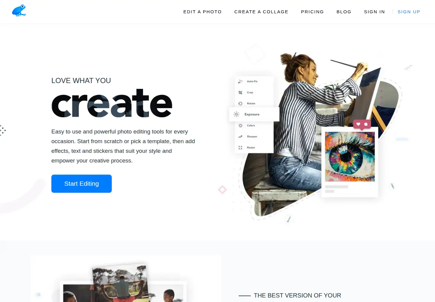Screenshot of ribbet.com