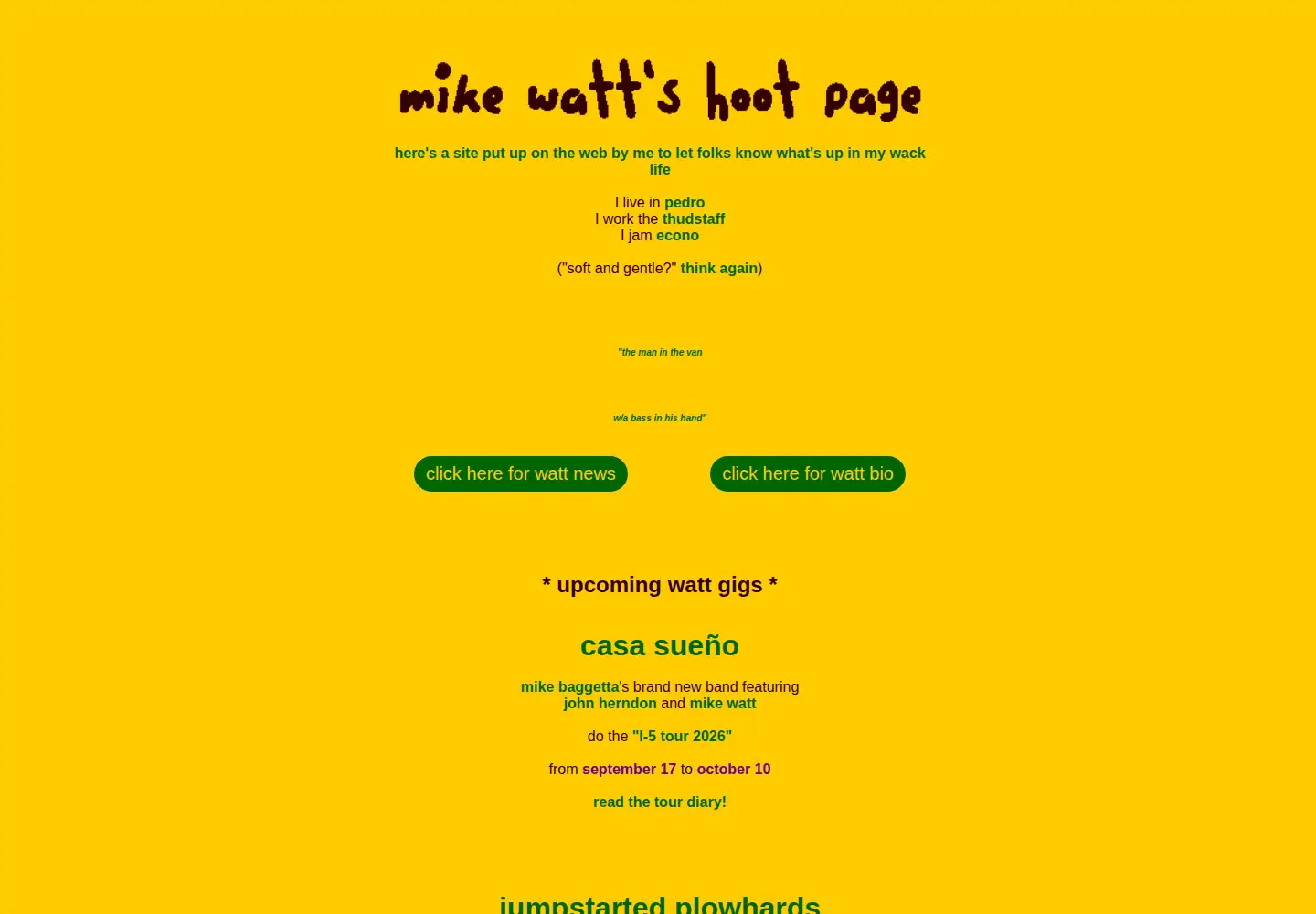 Screenshot of hootpage.com