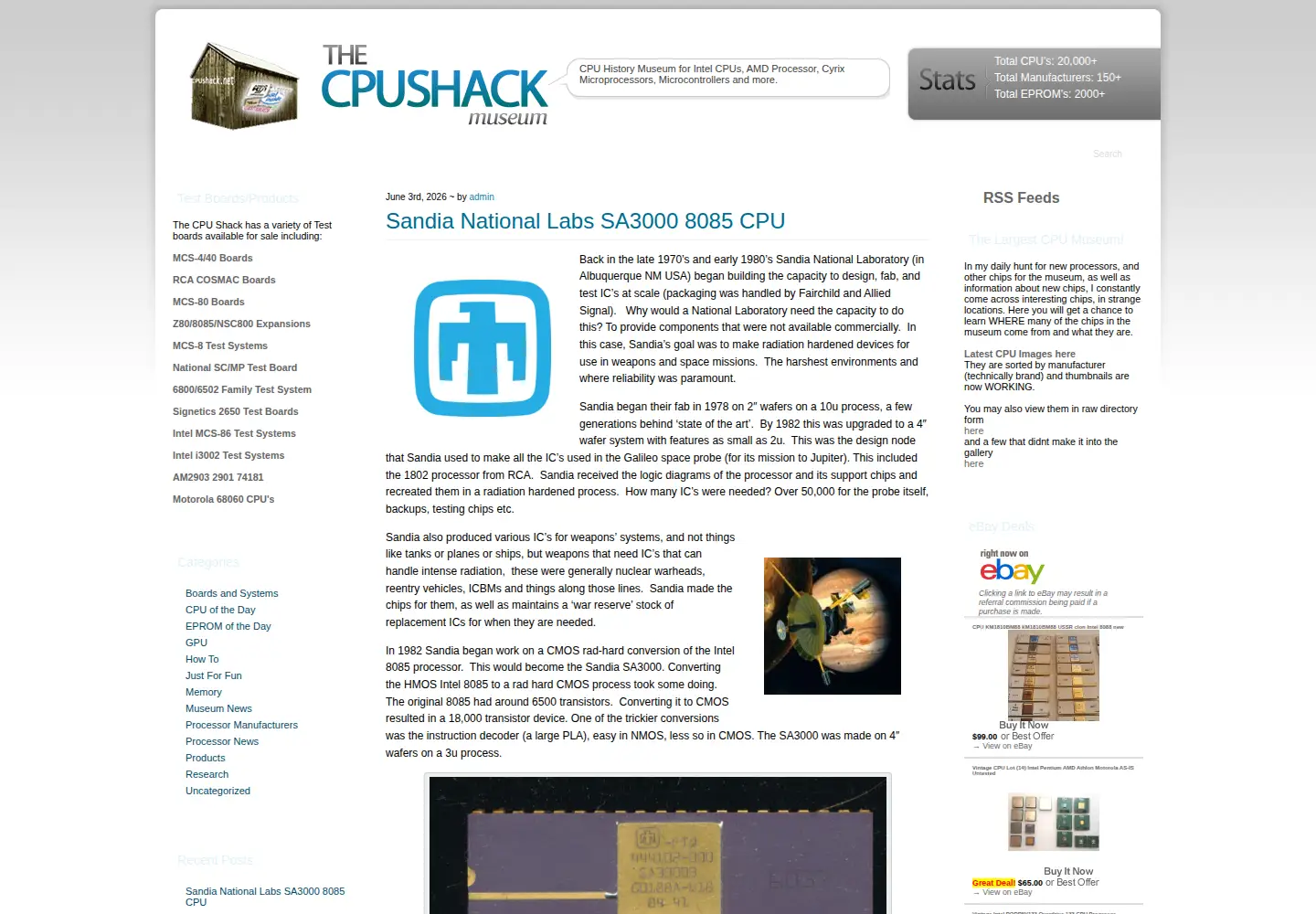 Screenshot of cpushack.com