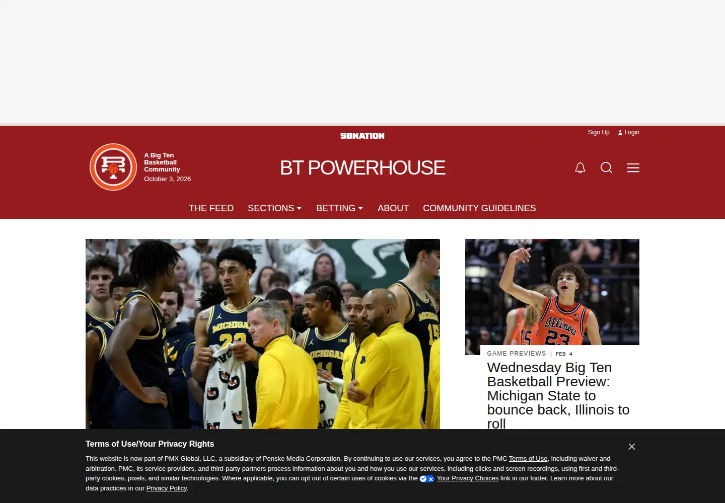 Screenshot of btpowerhouse.com
