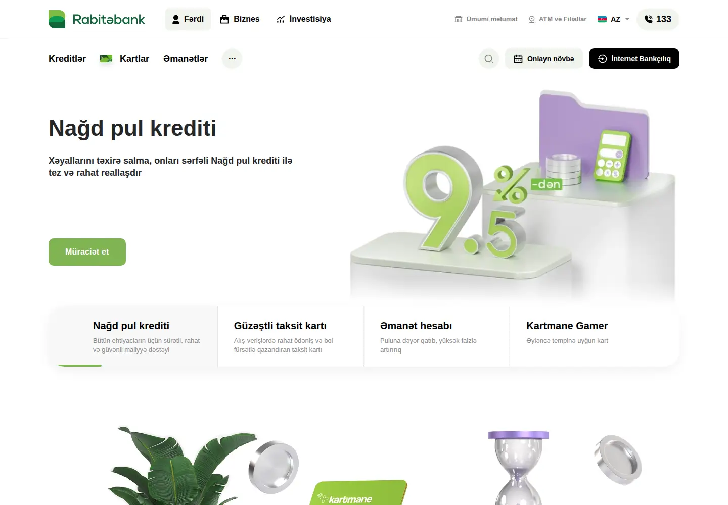 Screenshot of rabitabank.com