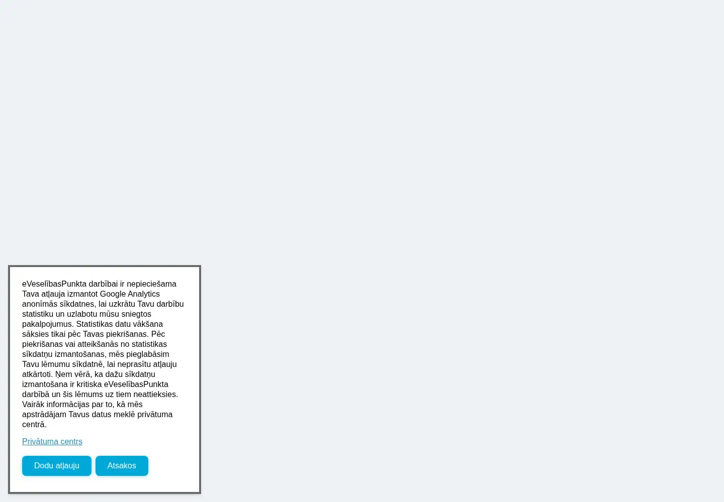Screenshot of eveselibaspunkts.lv