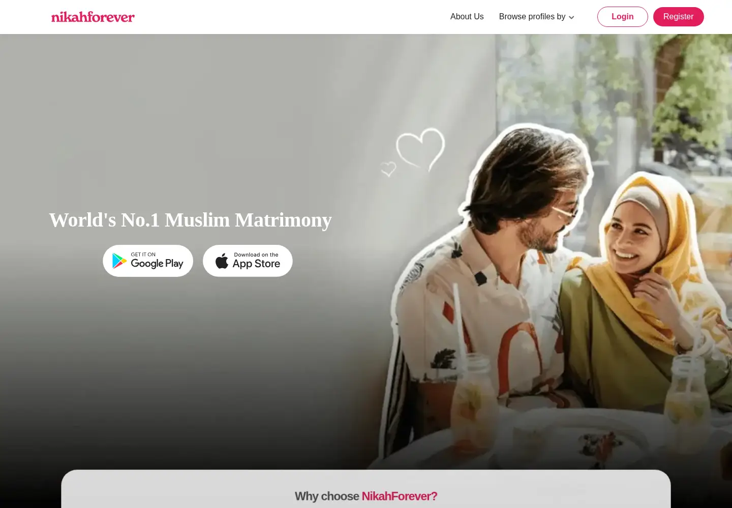 Screenshot of nikahforever.com