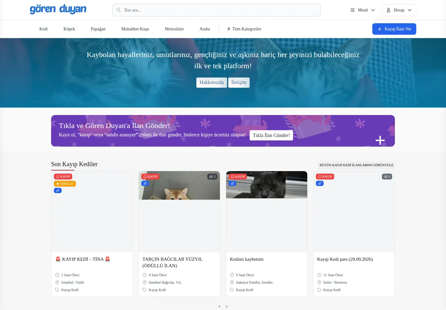 Screenshot of gorenduyan.com