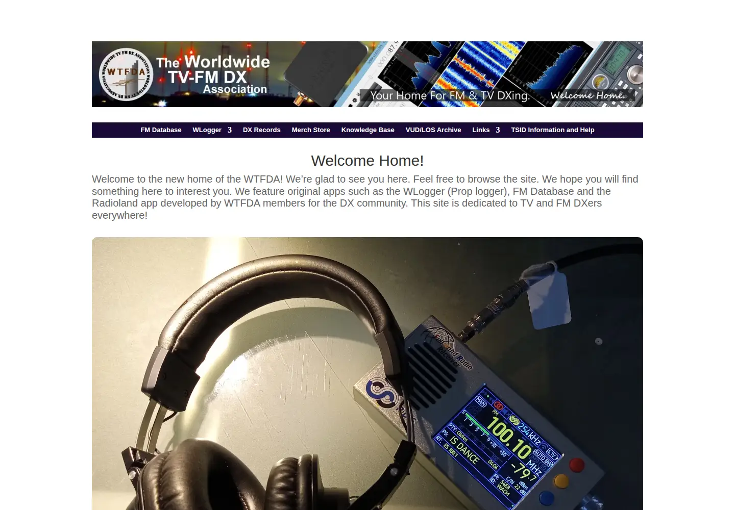 Screenshot of wtfda.org