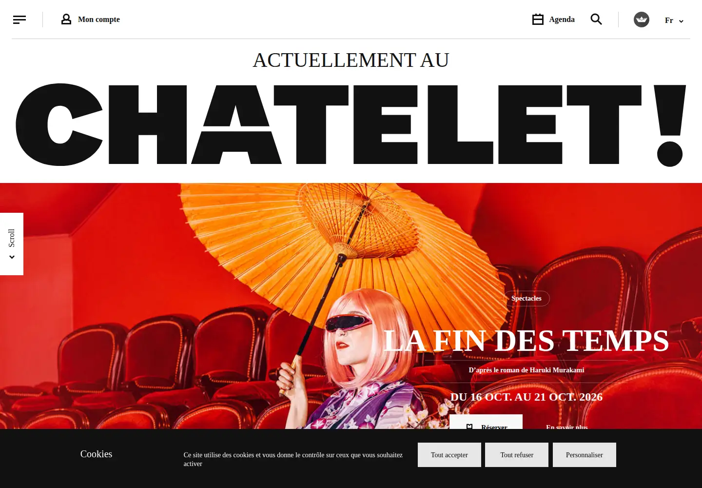 Screenshot of chatelet.com