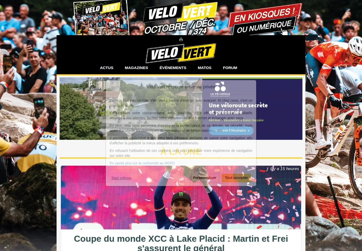 Screenshot of velovert.com