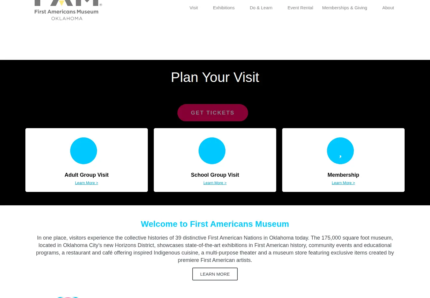 Screenshot of famok.org