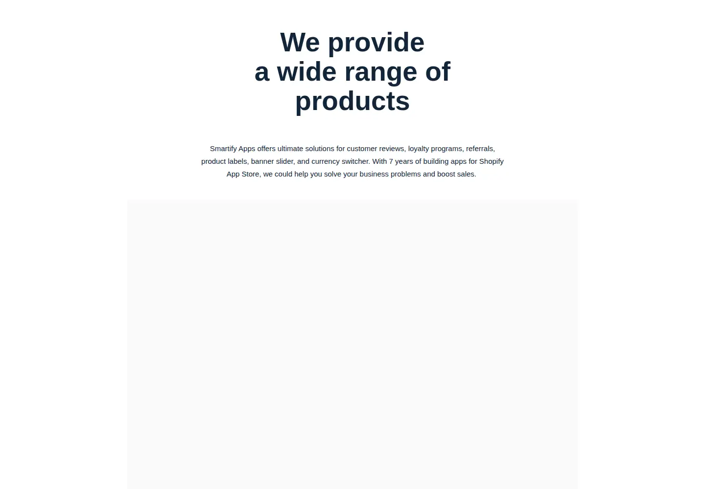 Screenshot of smartifyapps.com