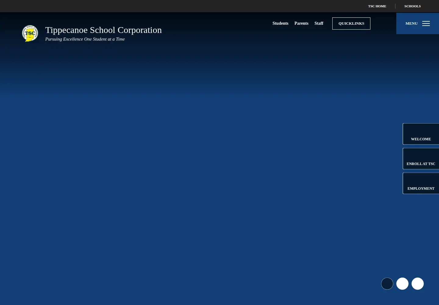 Screenshot of tsc.k12.in.us