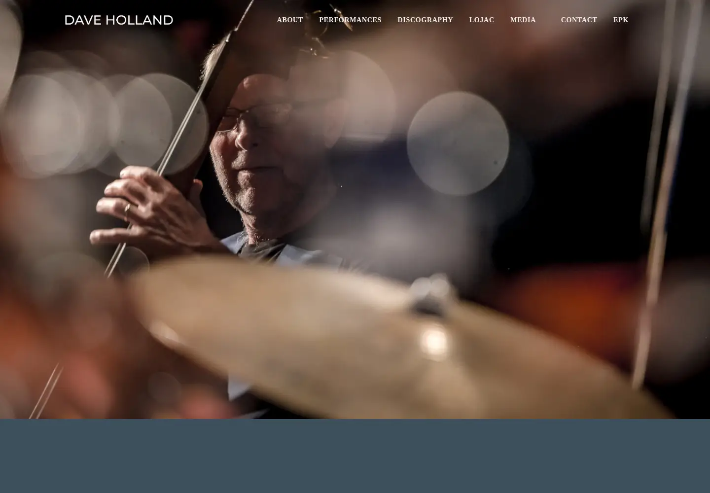 Screenshot of daveholland.com