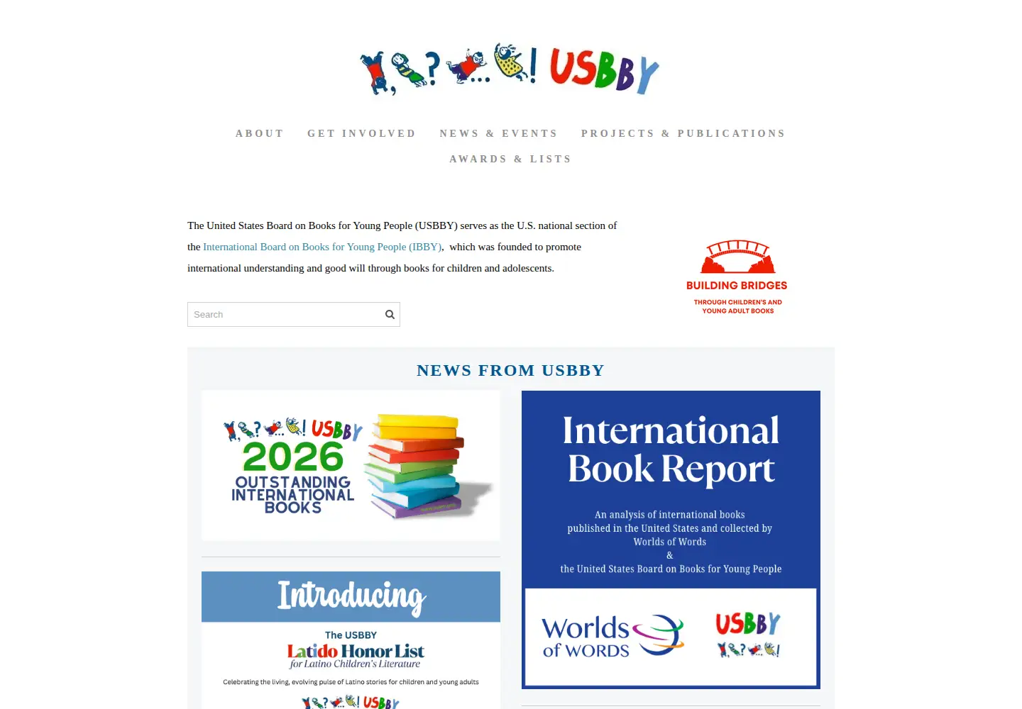 Screenshot of usbby.org