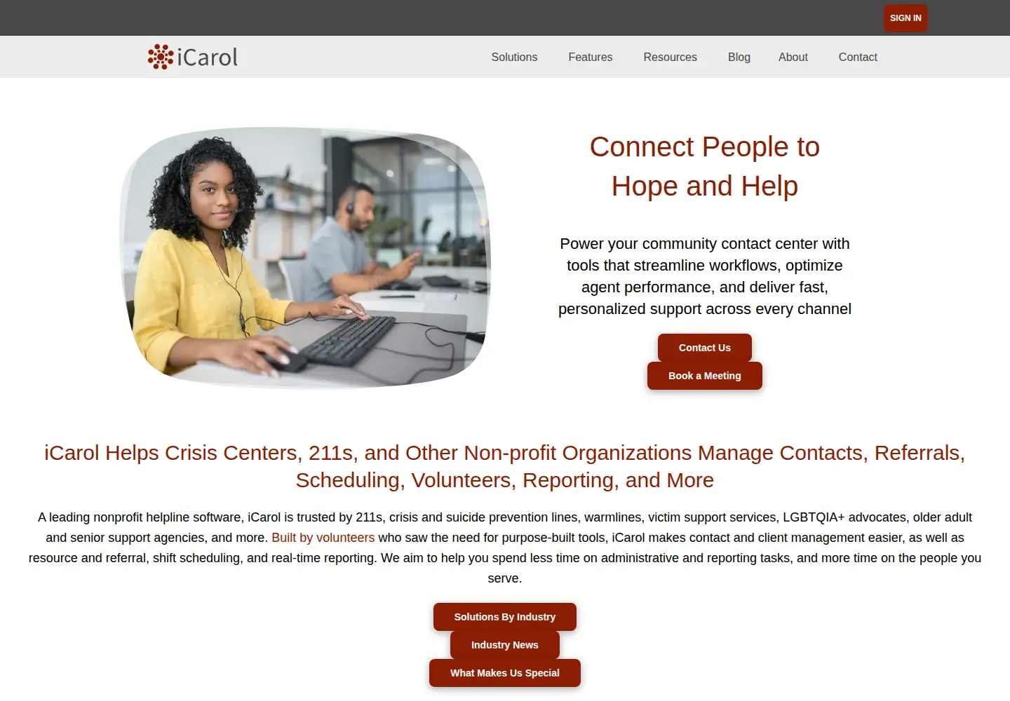 Screenshot of icarol.com