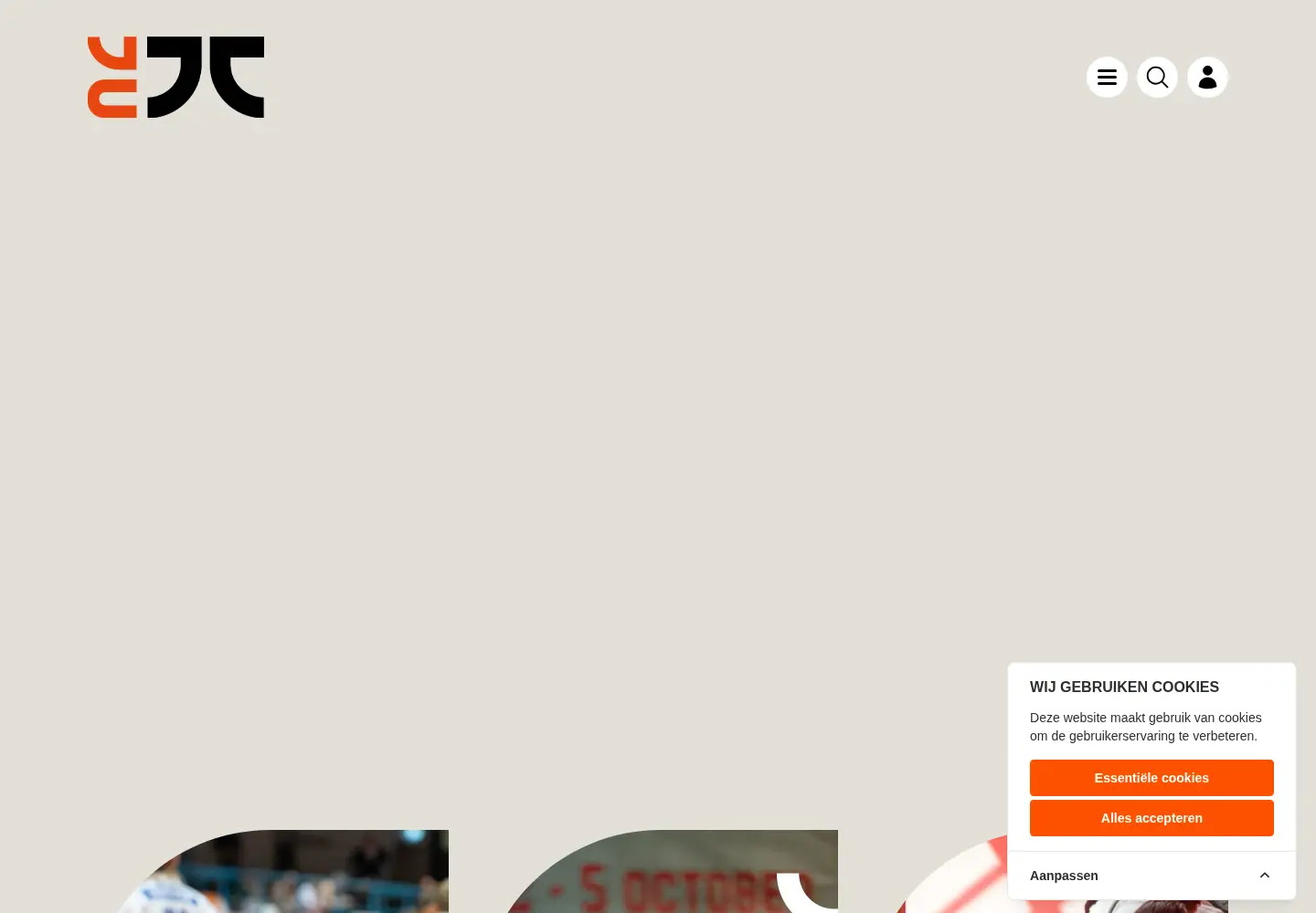 Captured homepage of jbn.nl in the current scan
