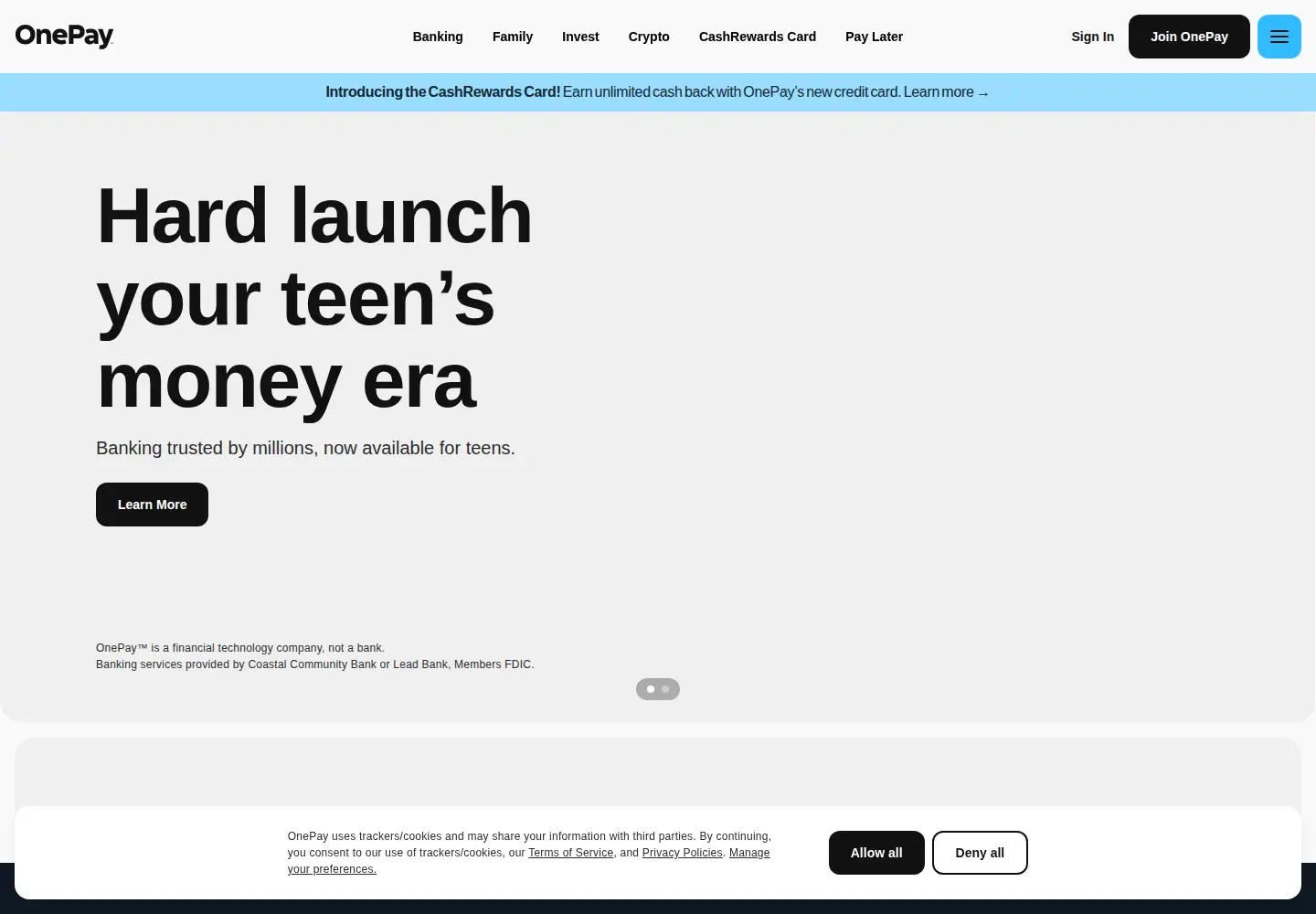 Screenshot of one.app