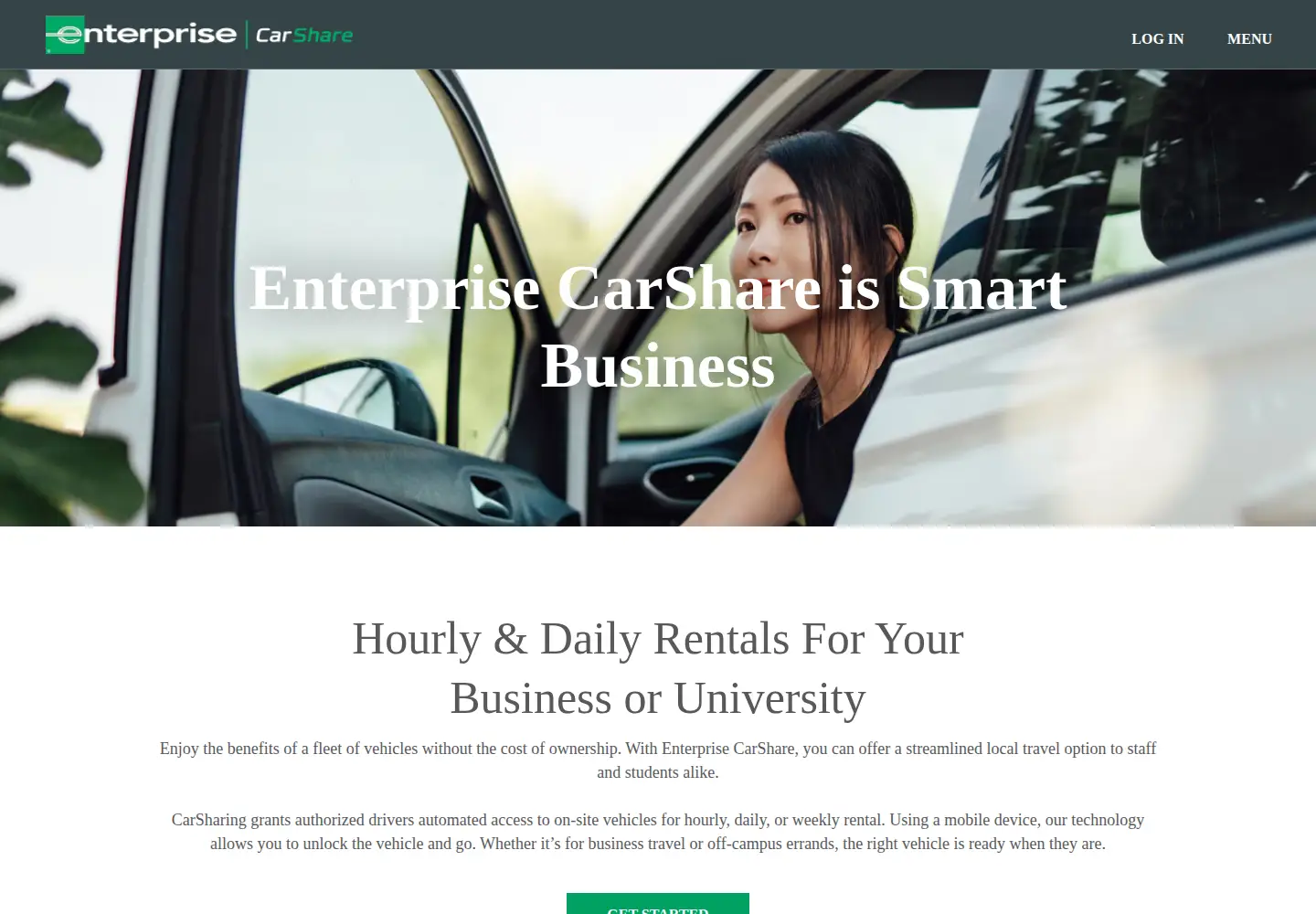 Screenshot of enterprisecarshare.com
