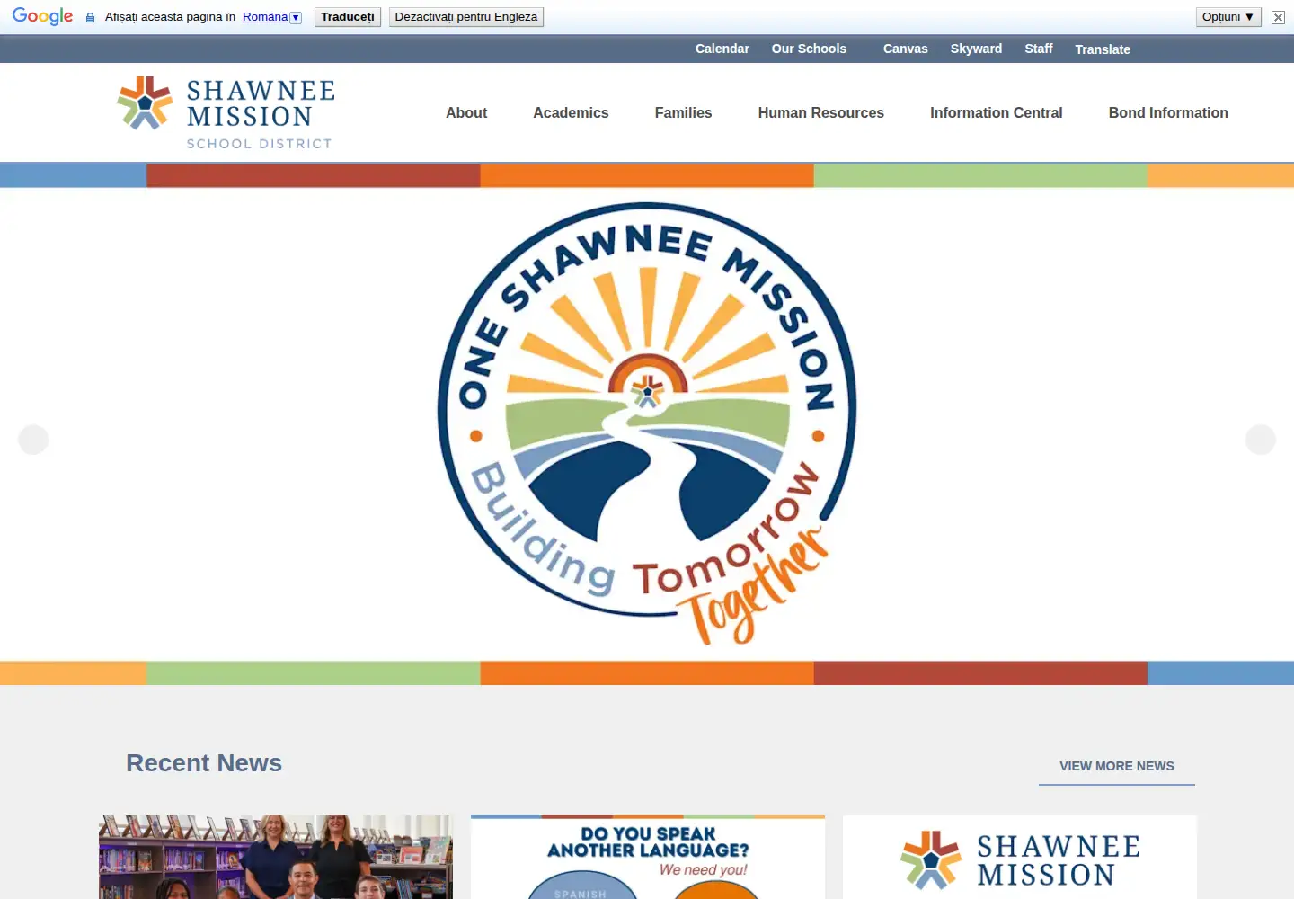 Screenshot of smsd.org