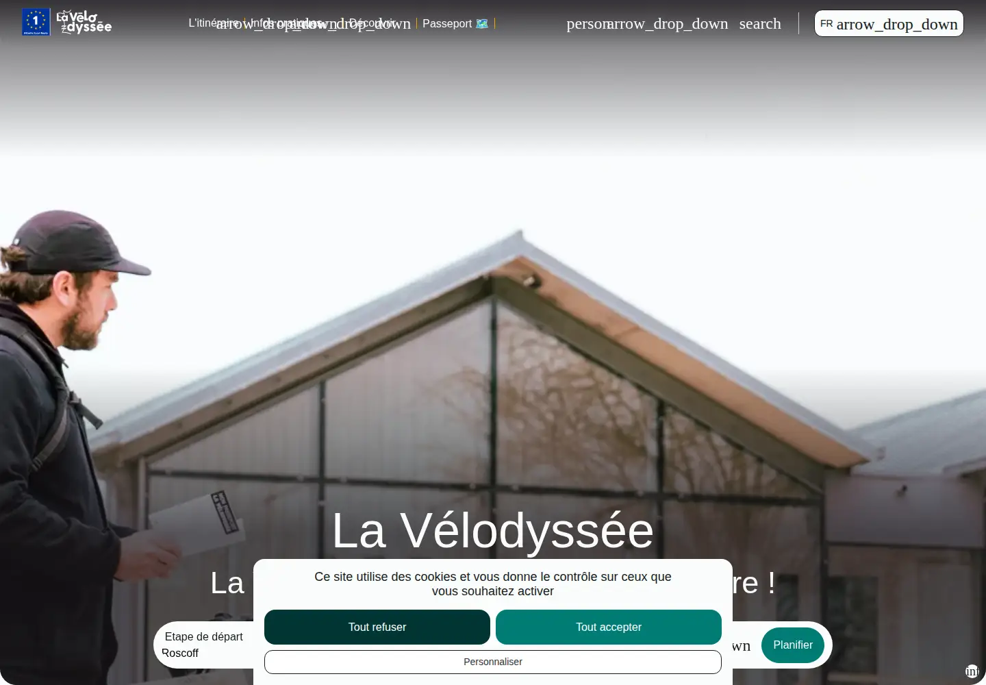 Screenshot of lavelodyssee.com